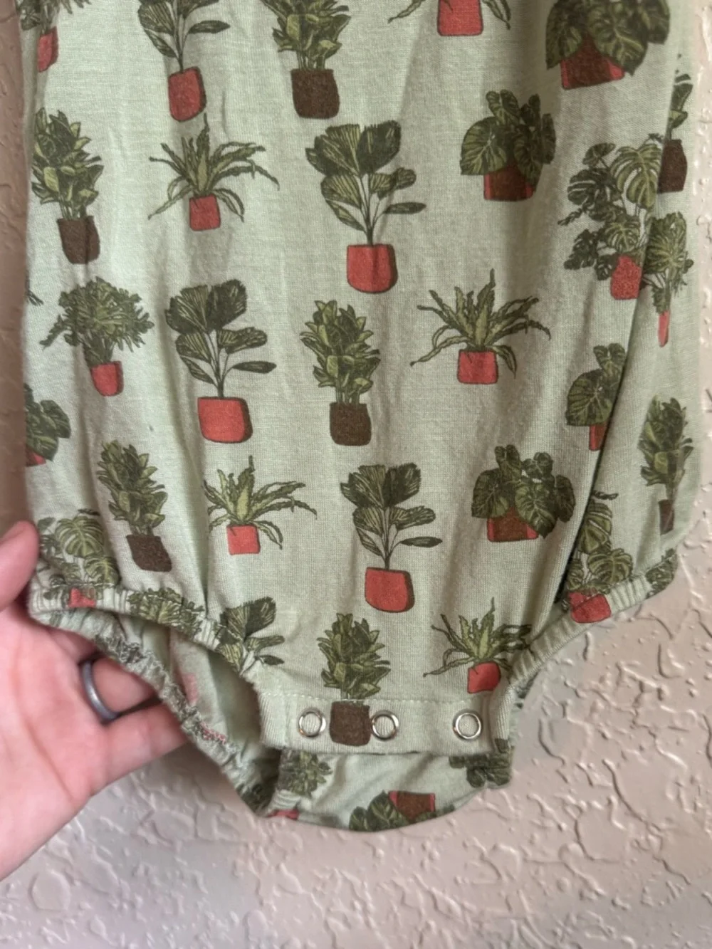 Kate Quinn Houseplant Bubble Romper Gender Neutral - Size 6–12 months - Picture 4 of 6